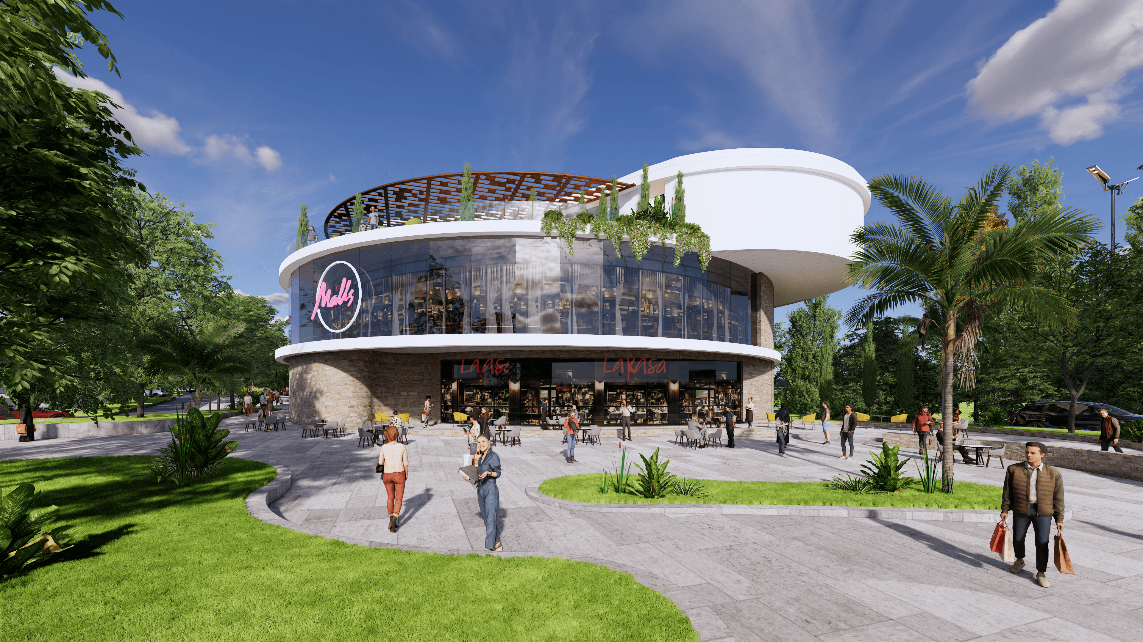 Centre Commercial 2 - Vue 3