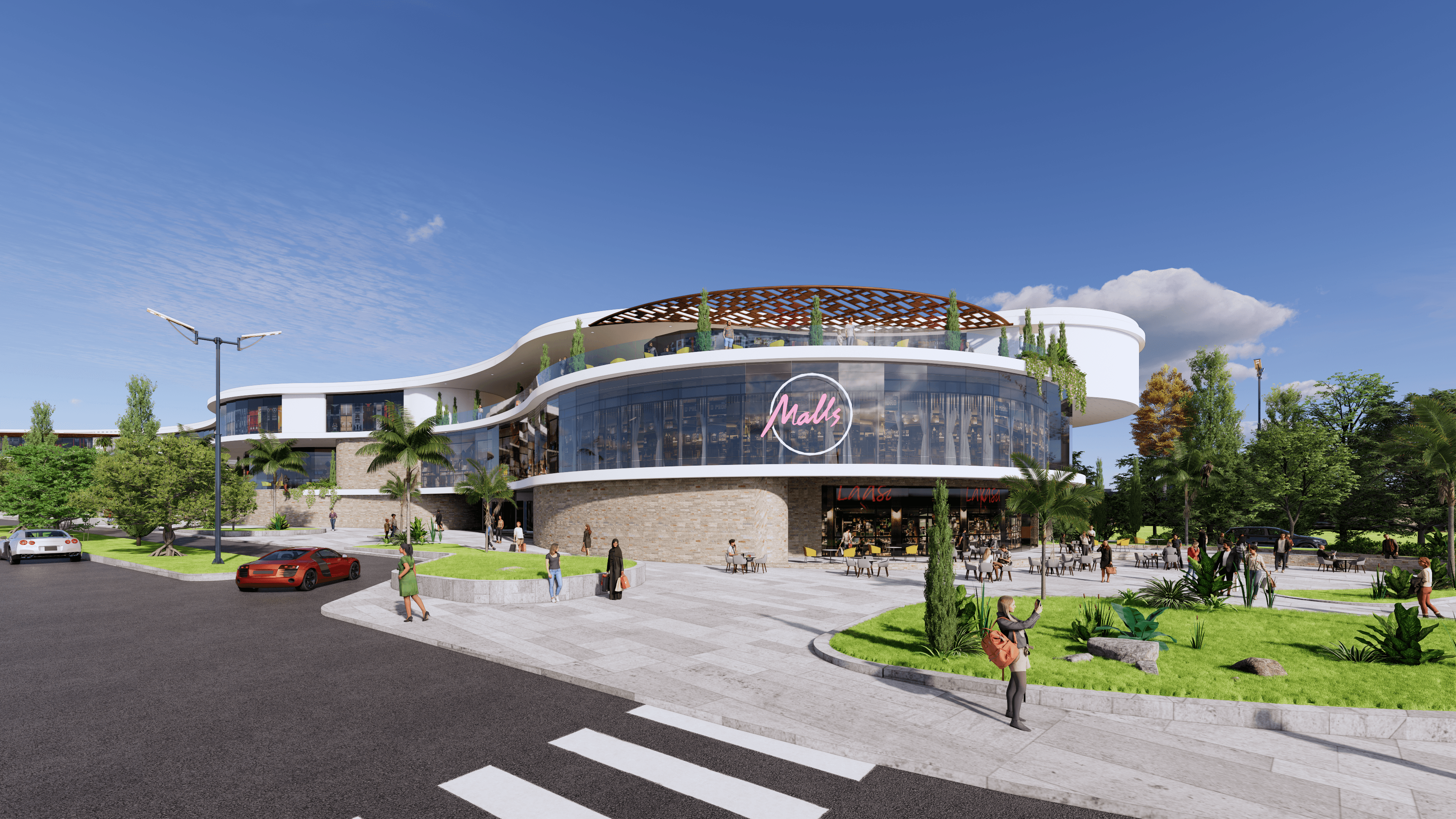 Centre Commercial 2 - Vue 4