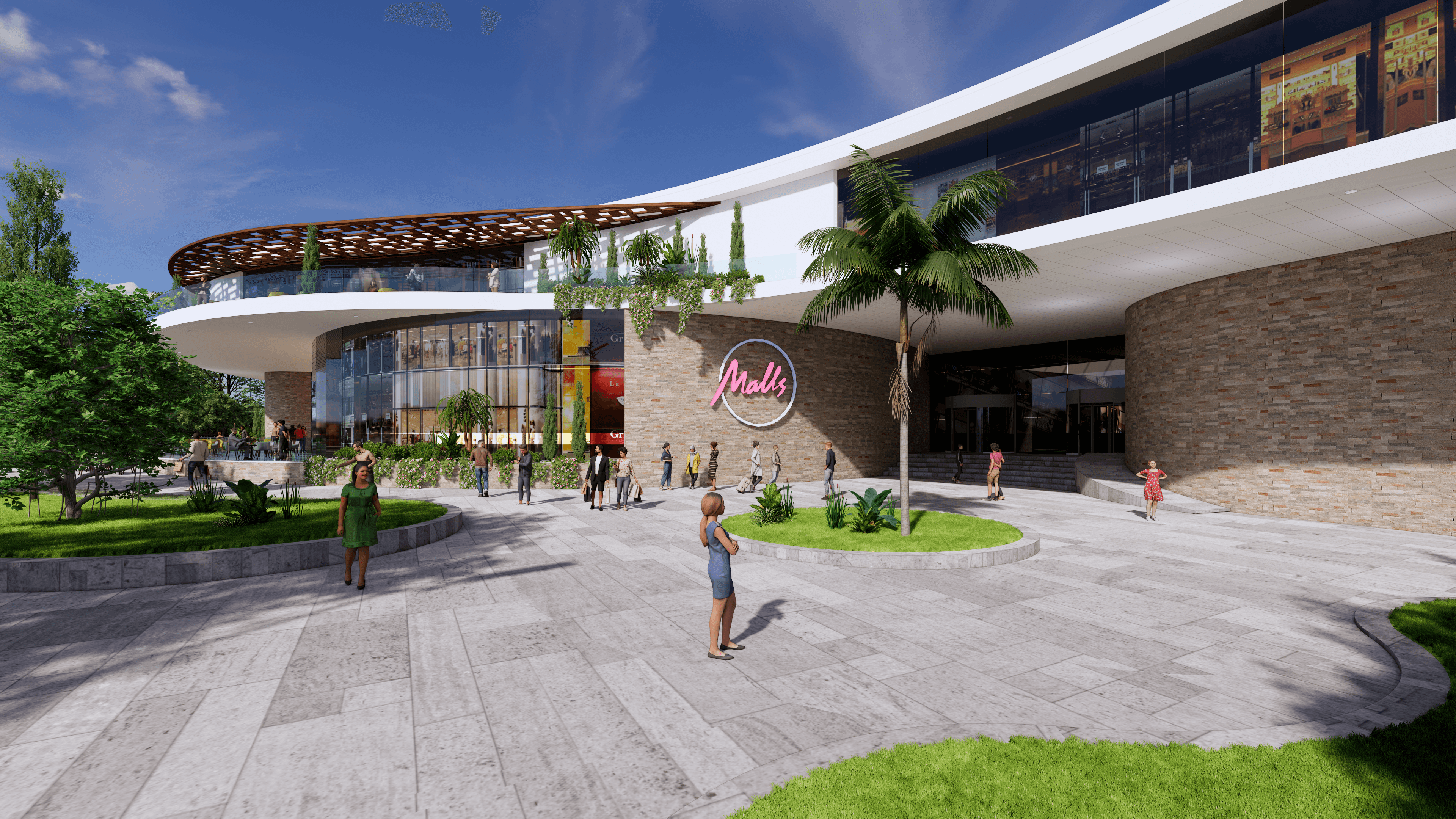 Centre Commercial 2 - Vue 5