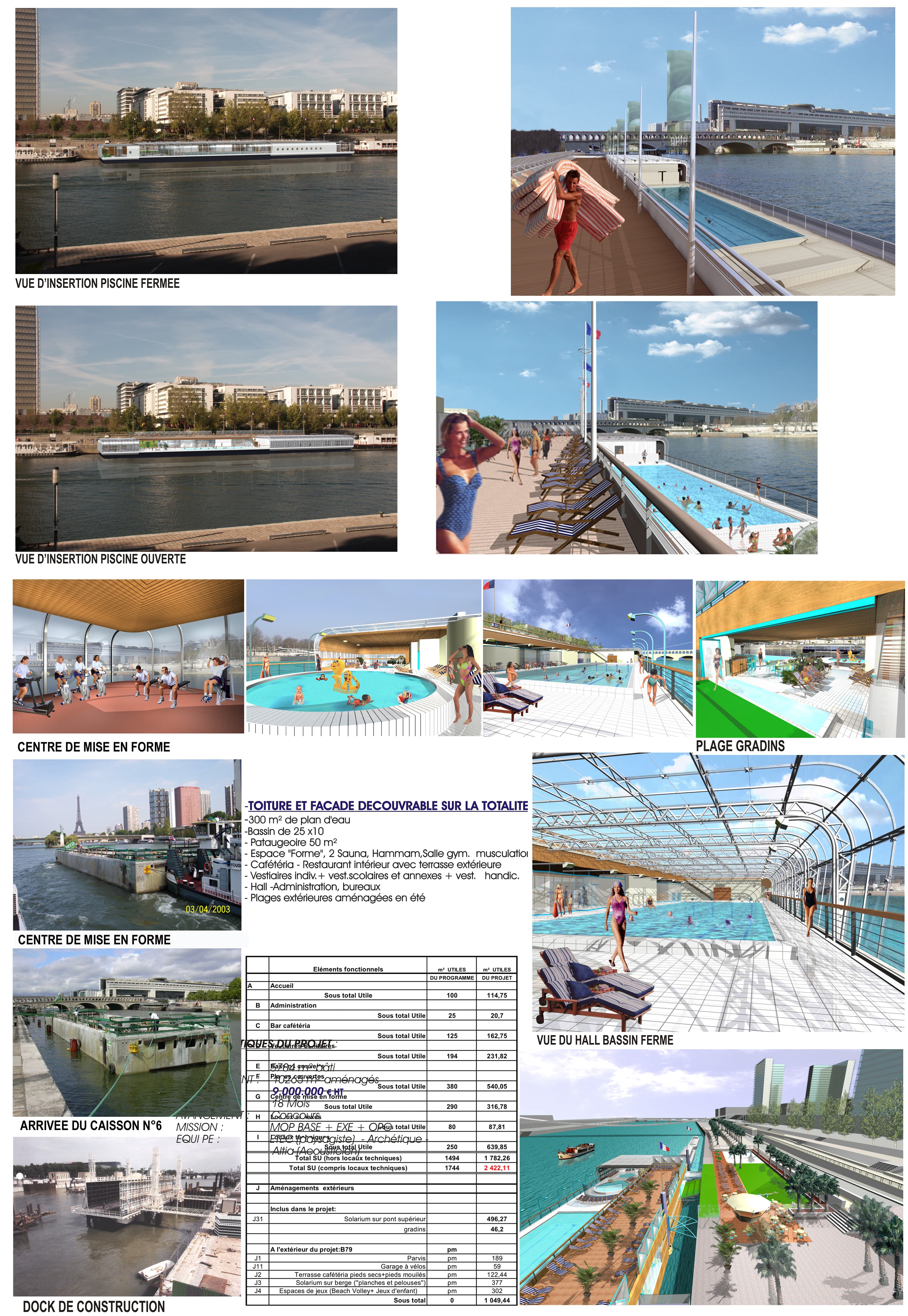 La Piscine Flottante de la Seine — Josephine Baker - Vue 3